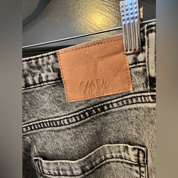Zara high rise flare jeans size 10 - Picture 5 of 5